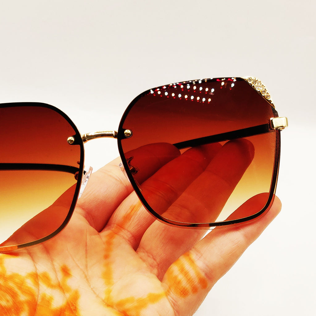 Lunette de Soleil CV2519 Marrons