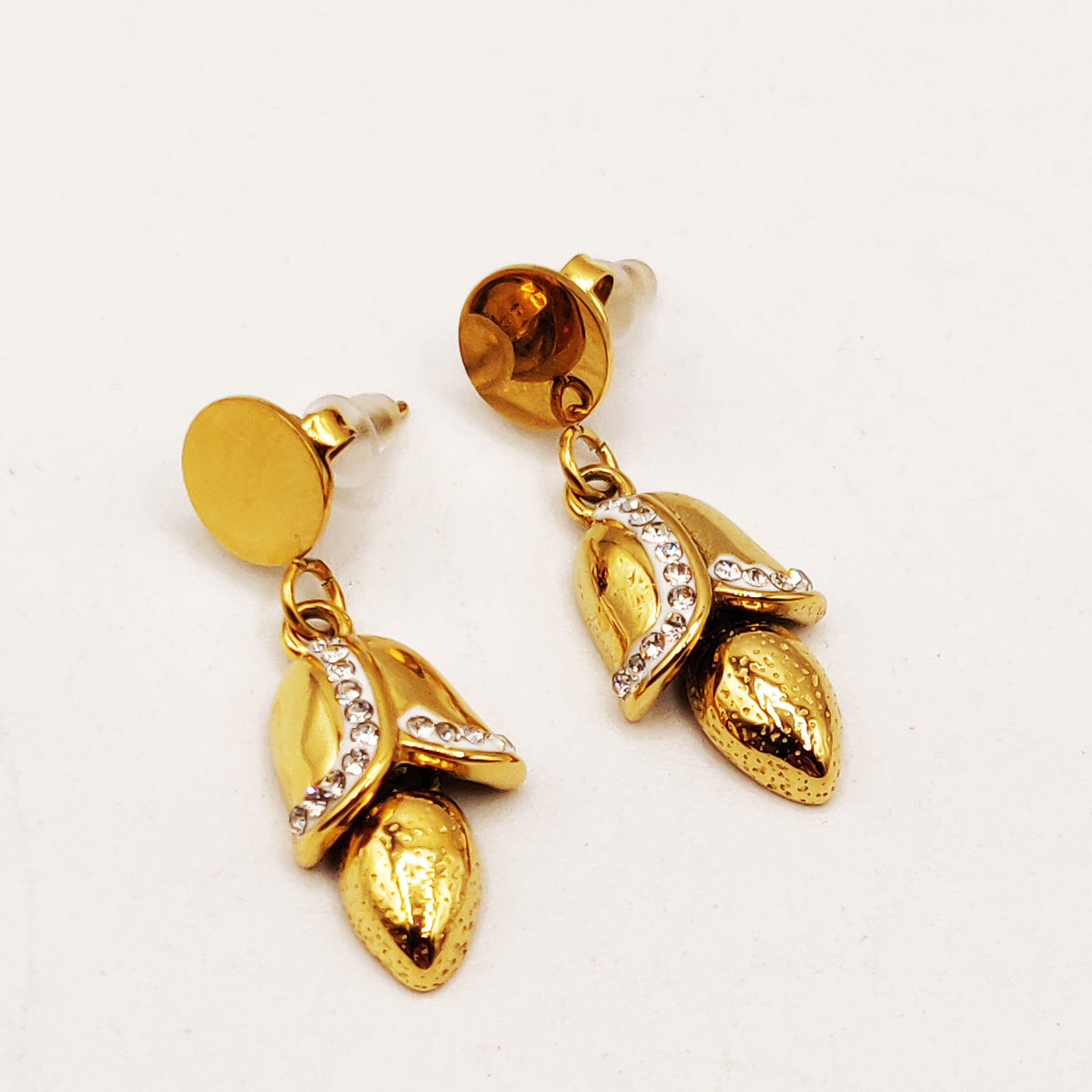 Boucles d'oreilles Multi Feuillages Descendant Luxe