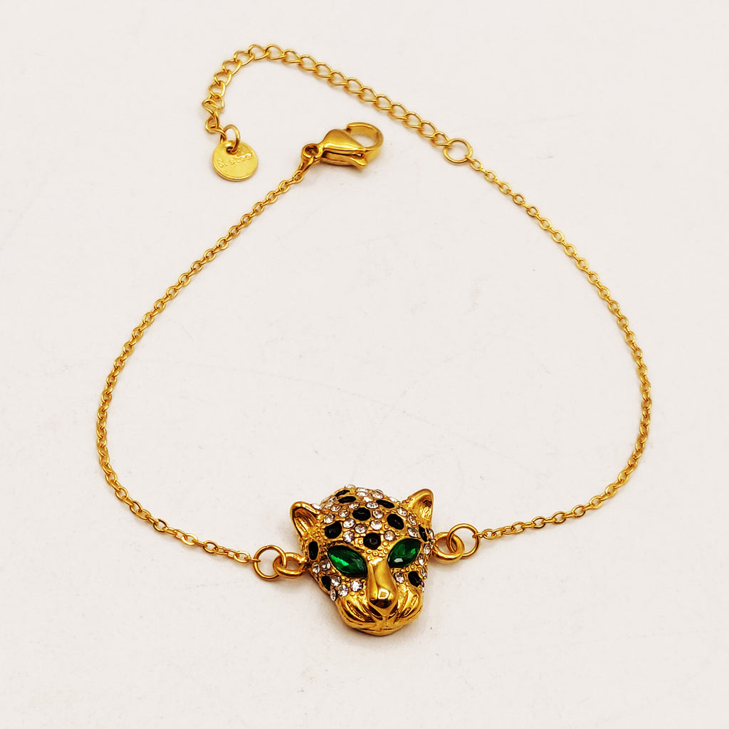 Bracelet Tête Jaguar Luxe