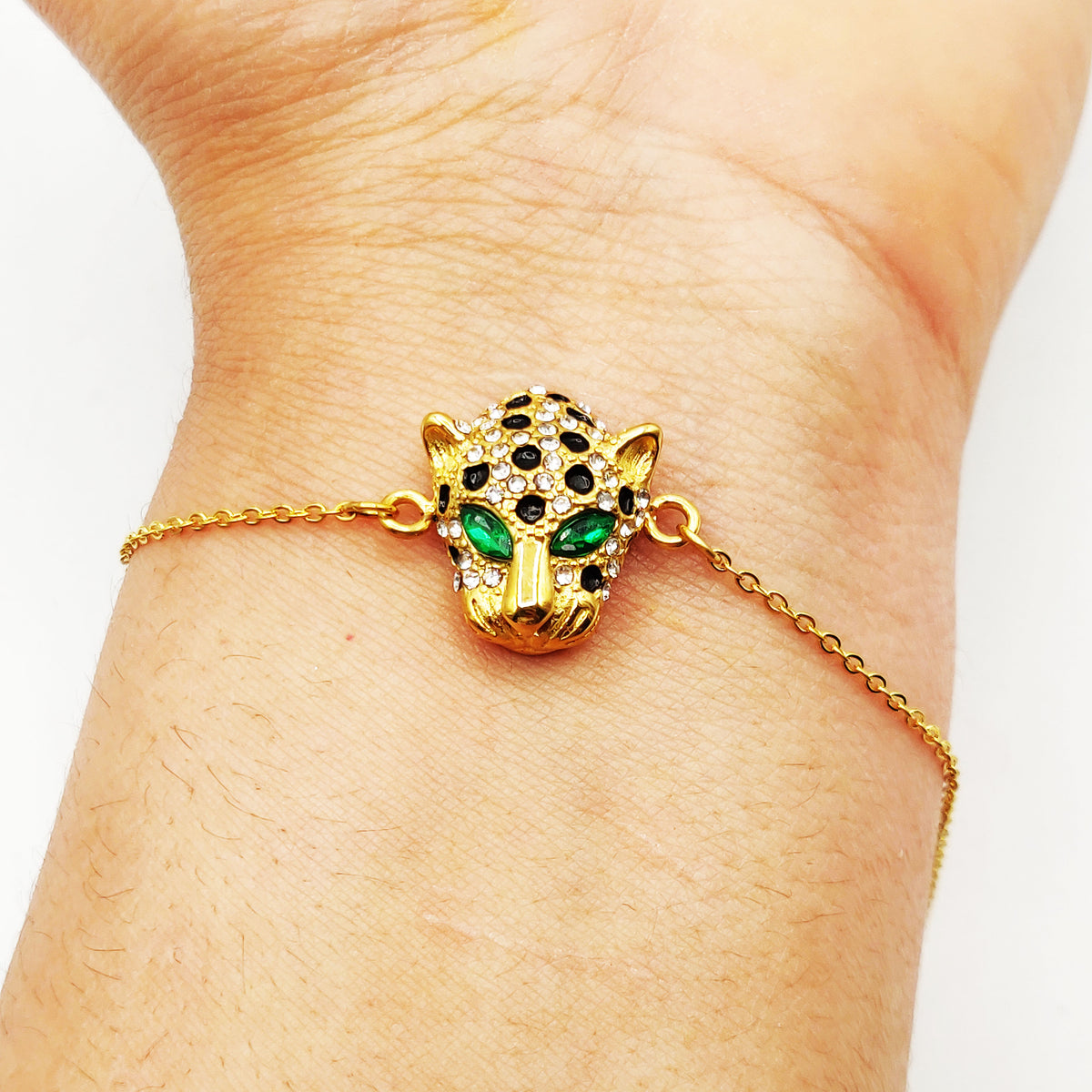 Bracelet Tête Jaguar Luxe