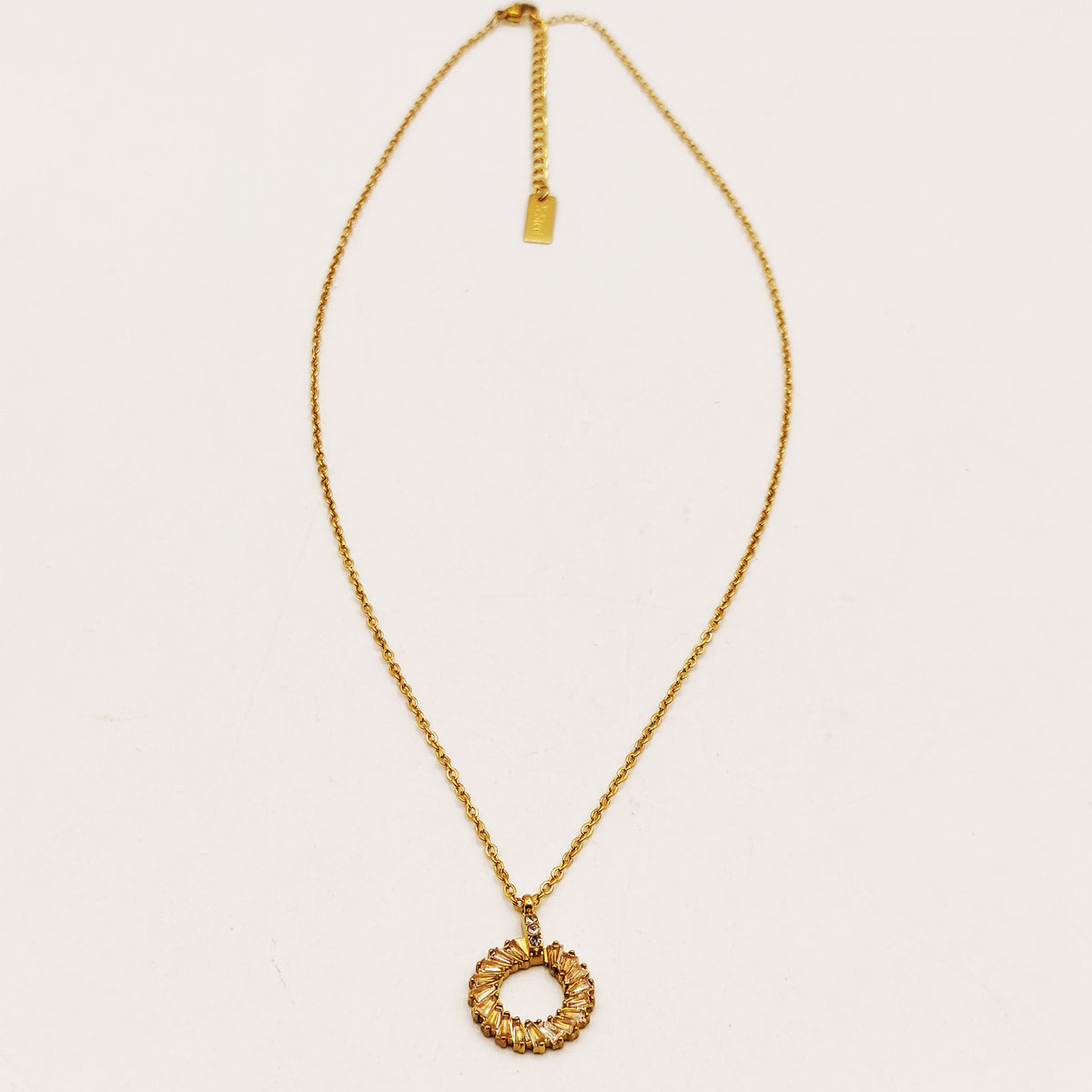 Collier Roue de Cristaux