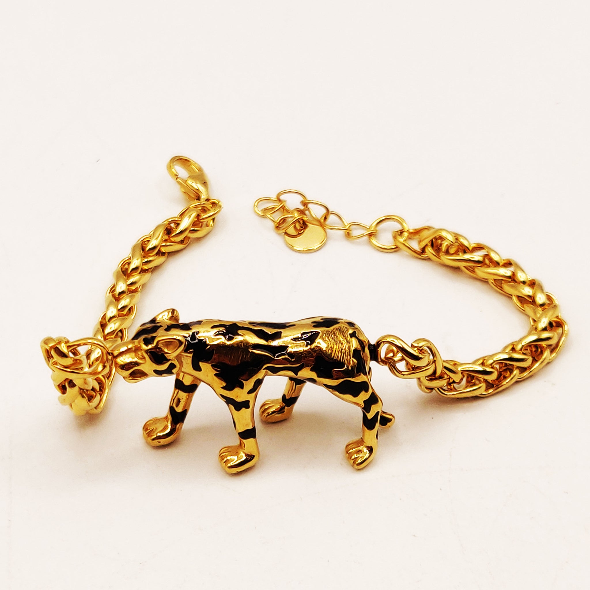 Bracelet Torsade Jaguar 4 Pattes Luxe