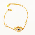 Bracelet Oeil Bleu Luxe