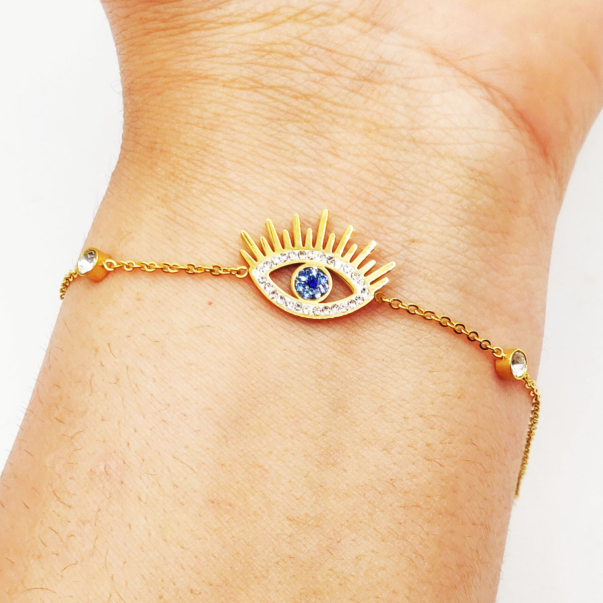 Bracelet Oeil Bleu Luxe