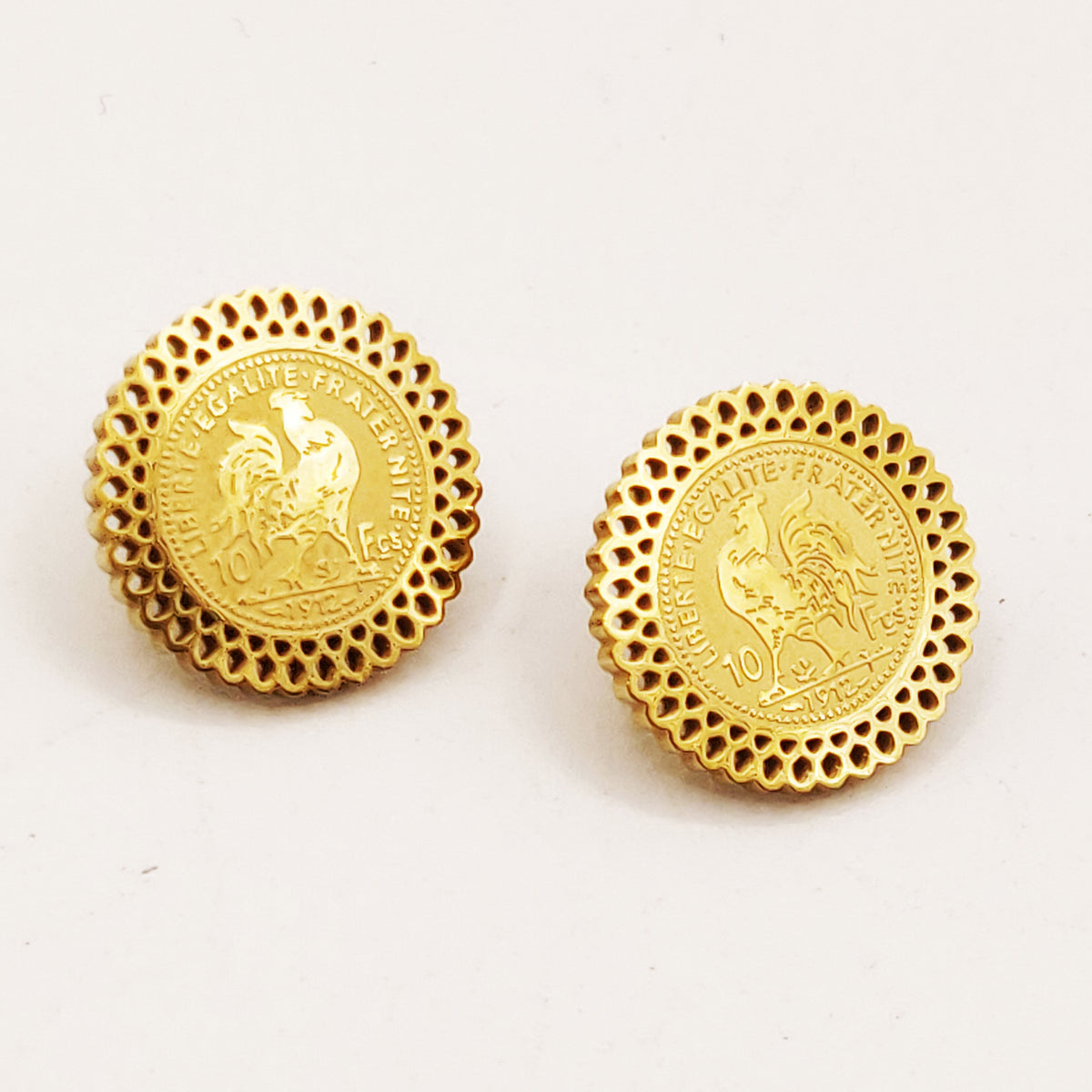 Boucles d'oreilles Multi Louise Coq Soleil Luxe