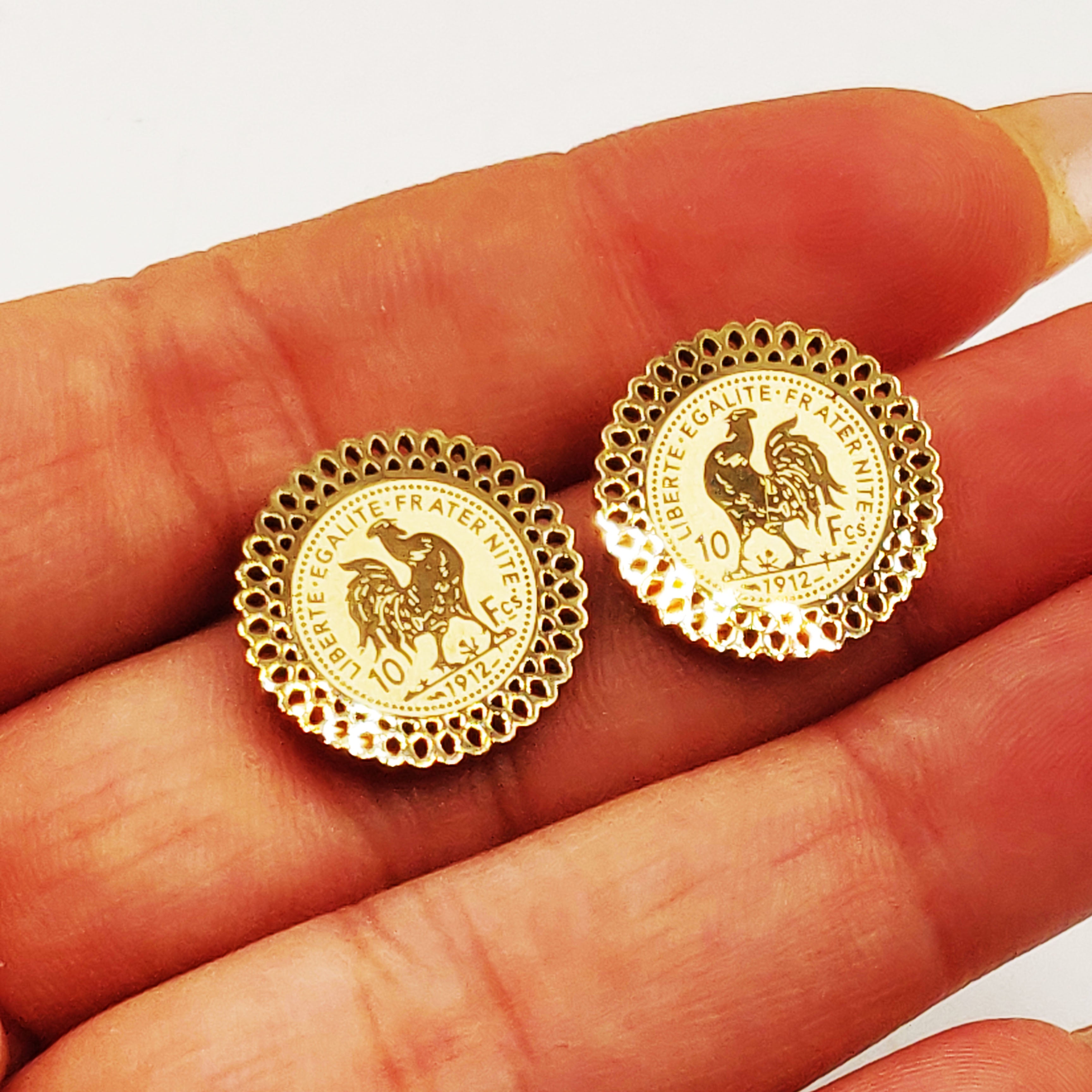 Boucles d'oreilles Multi Louise Coq Soleil Luxe