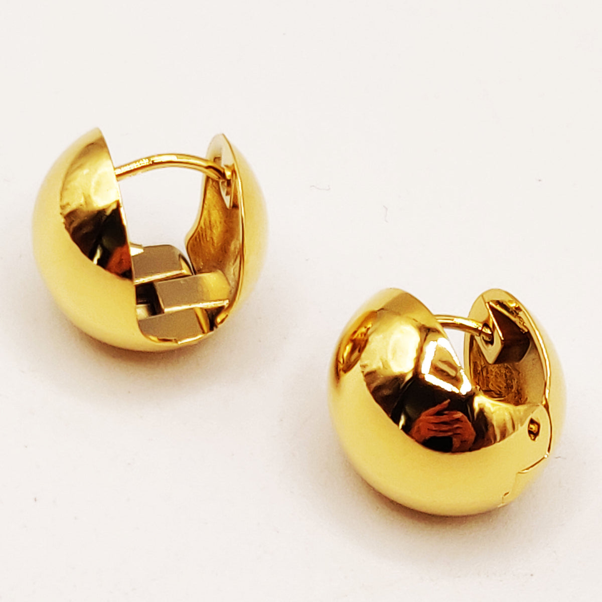 Boucles d'oreilles Boules Dorées