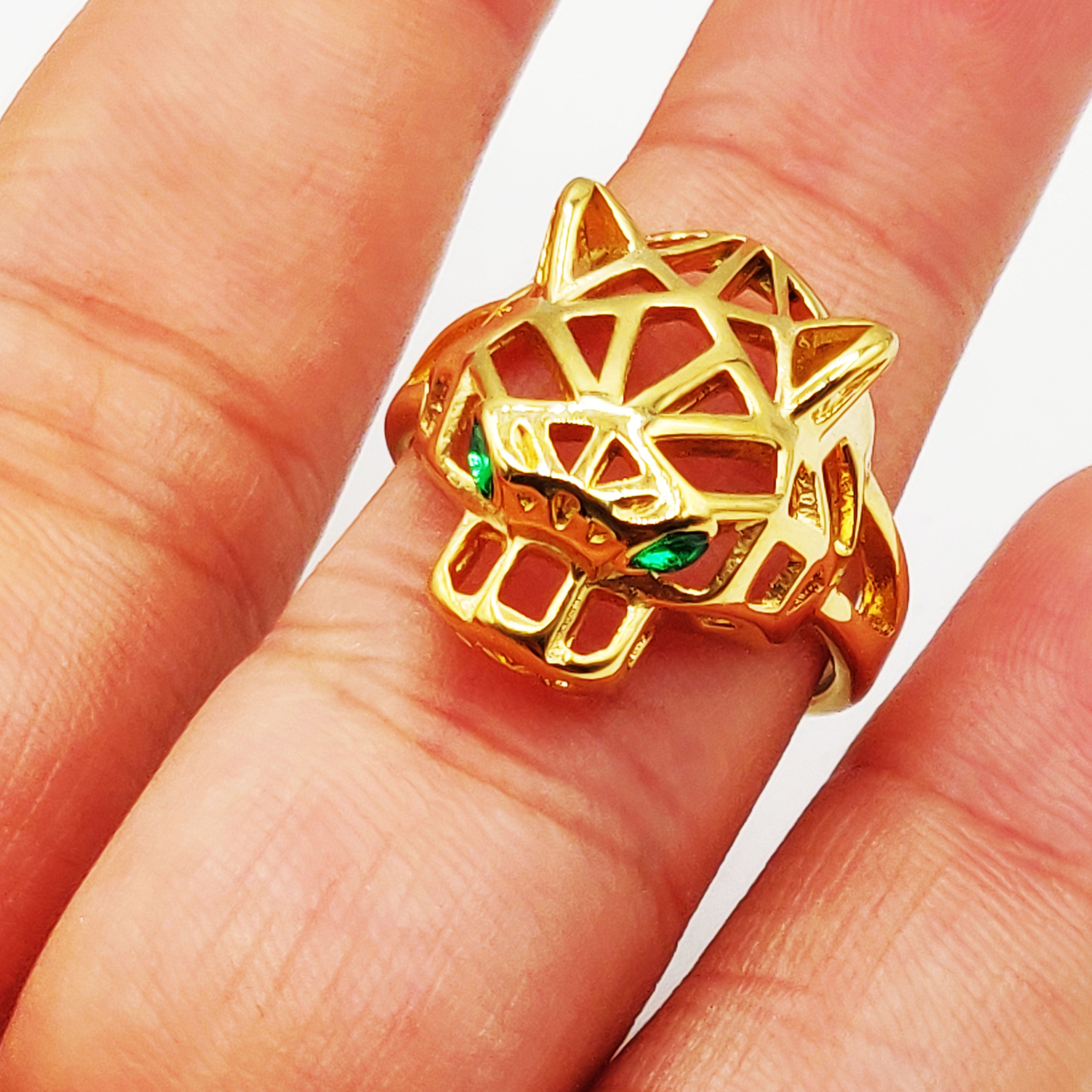 Bague Jaguar Design Luxe