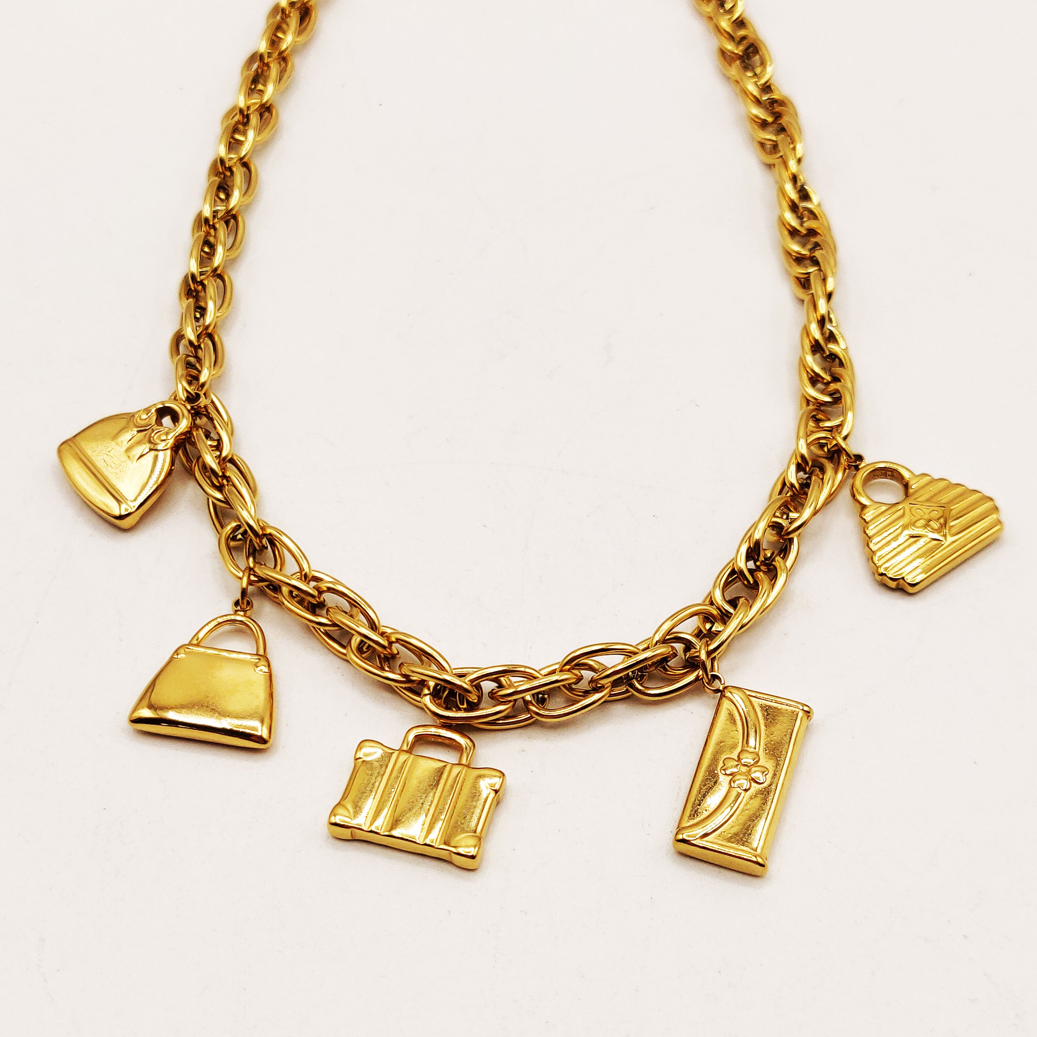 Collier Chaîne Bibelots Sacs à Main Luxe