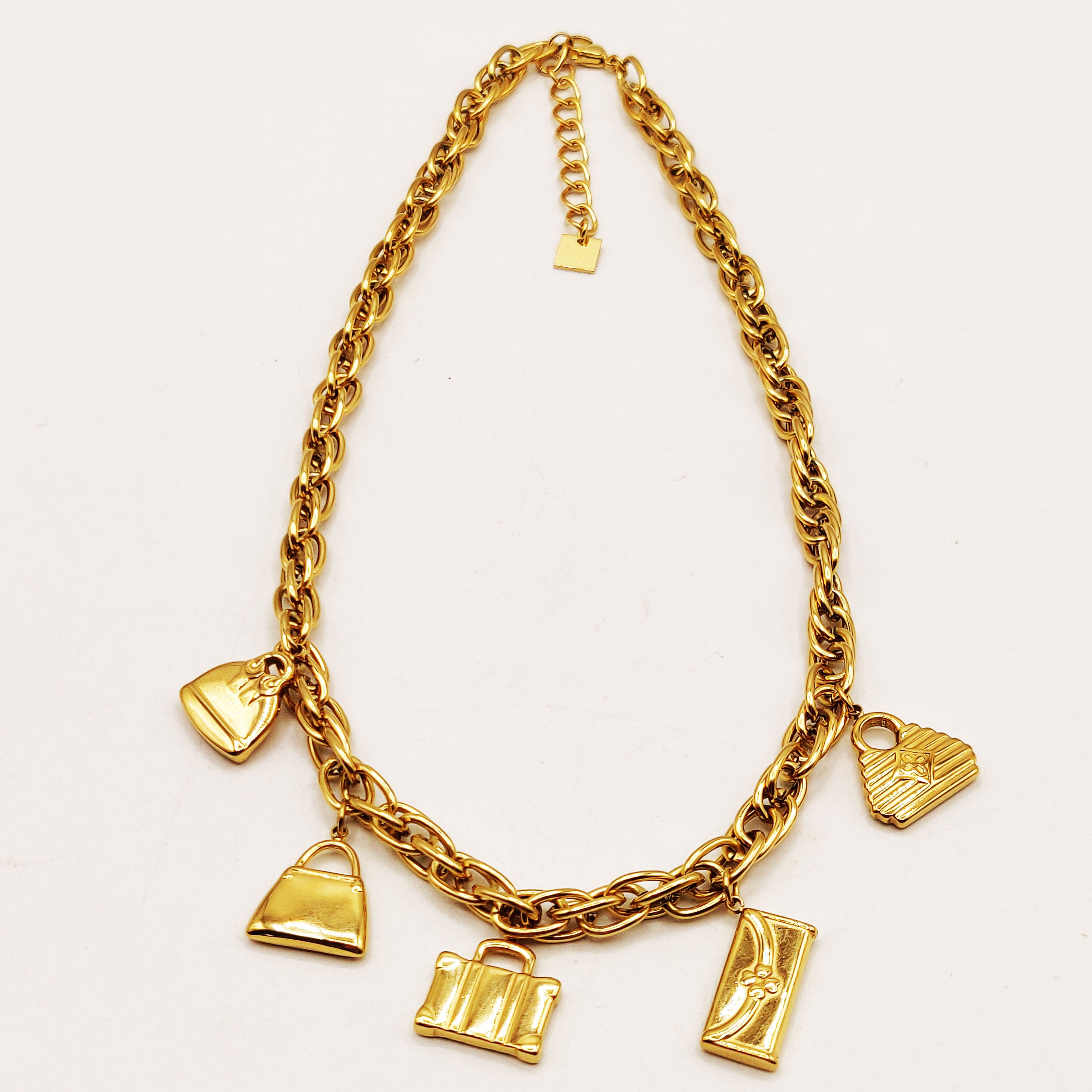 Collier Chaîne Bibelots Sacs à Main Luxe
