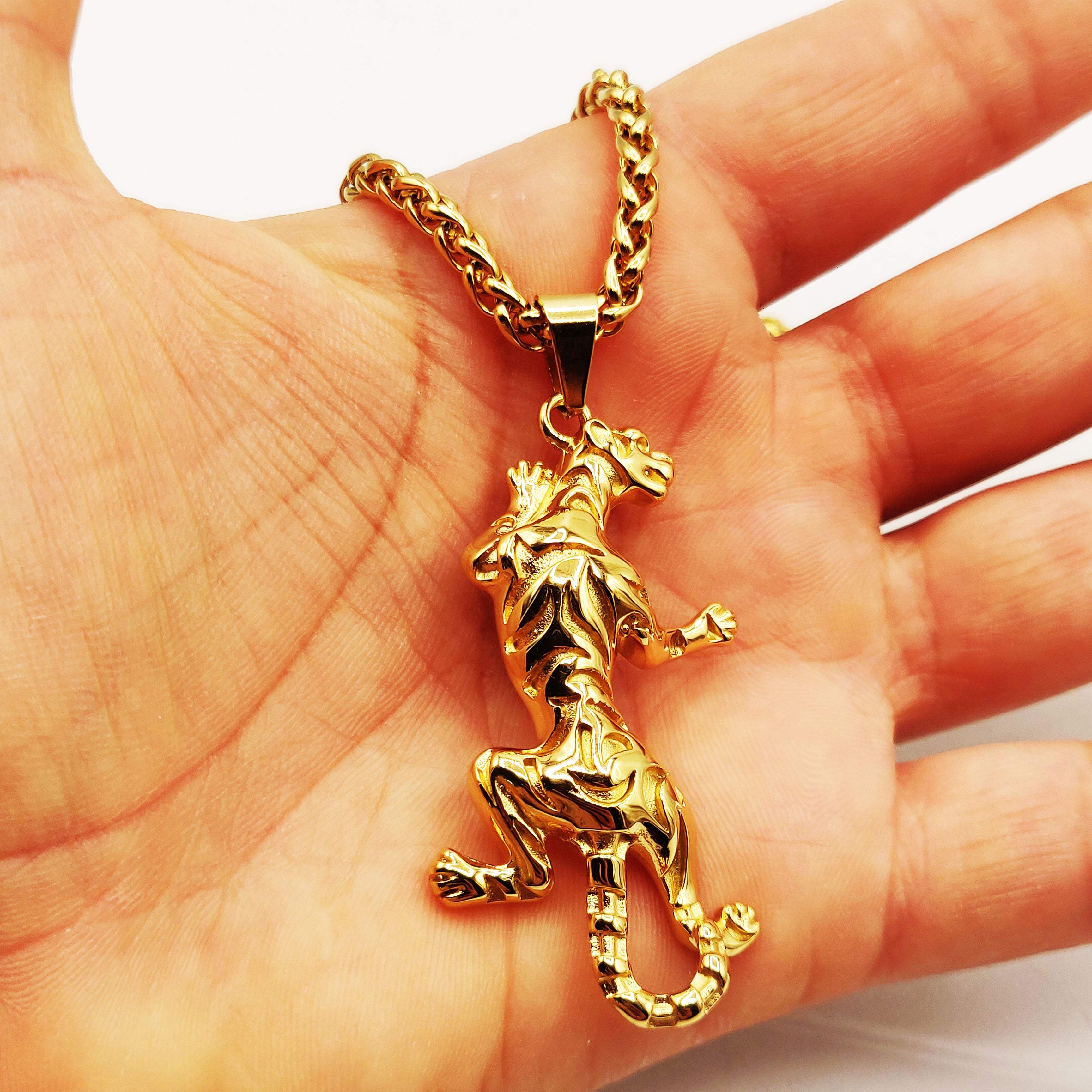 Collier Torsade Jaguar de Dessus Luxe