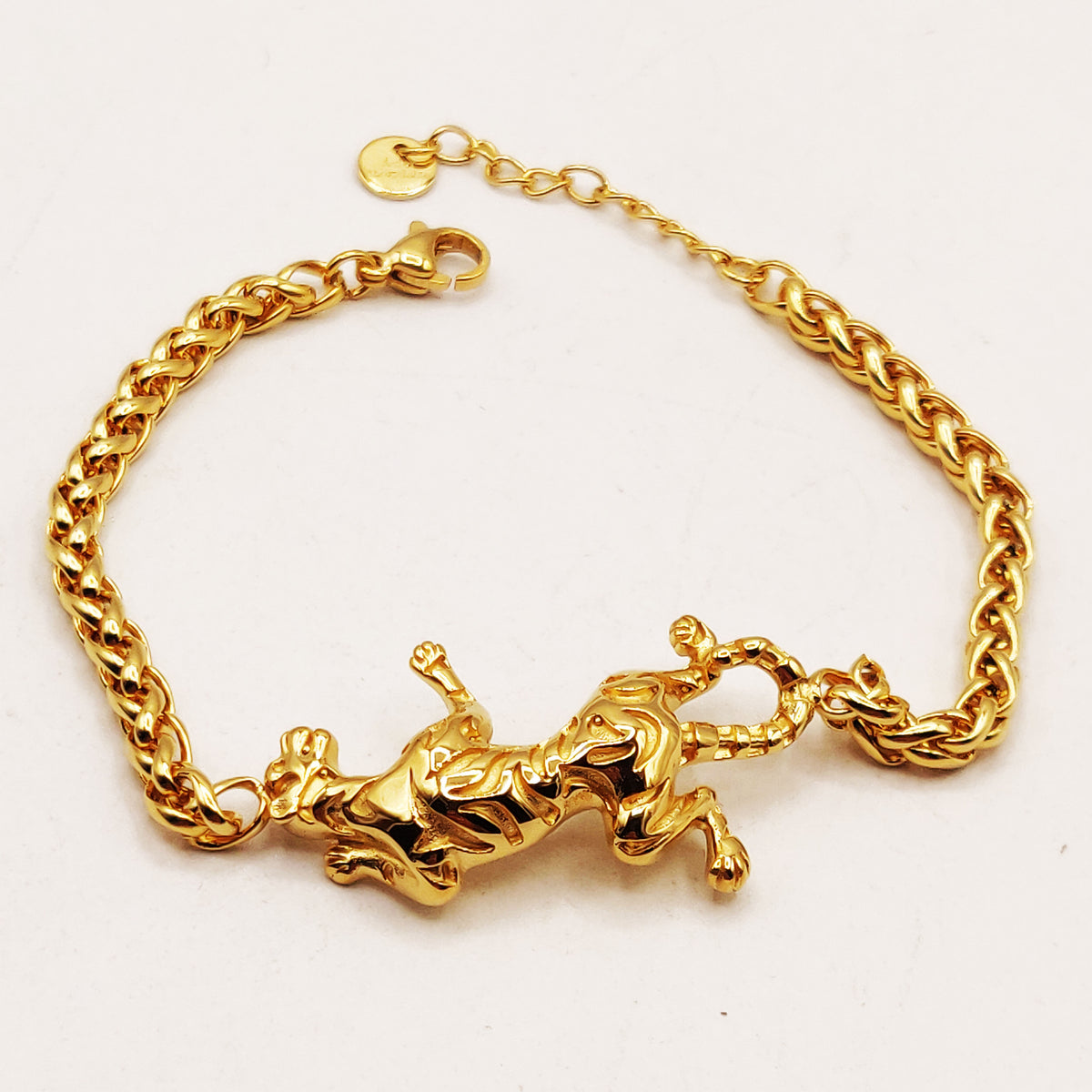 Bracelet Torsade Jaguar de Dessus Luxe