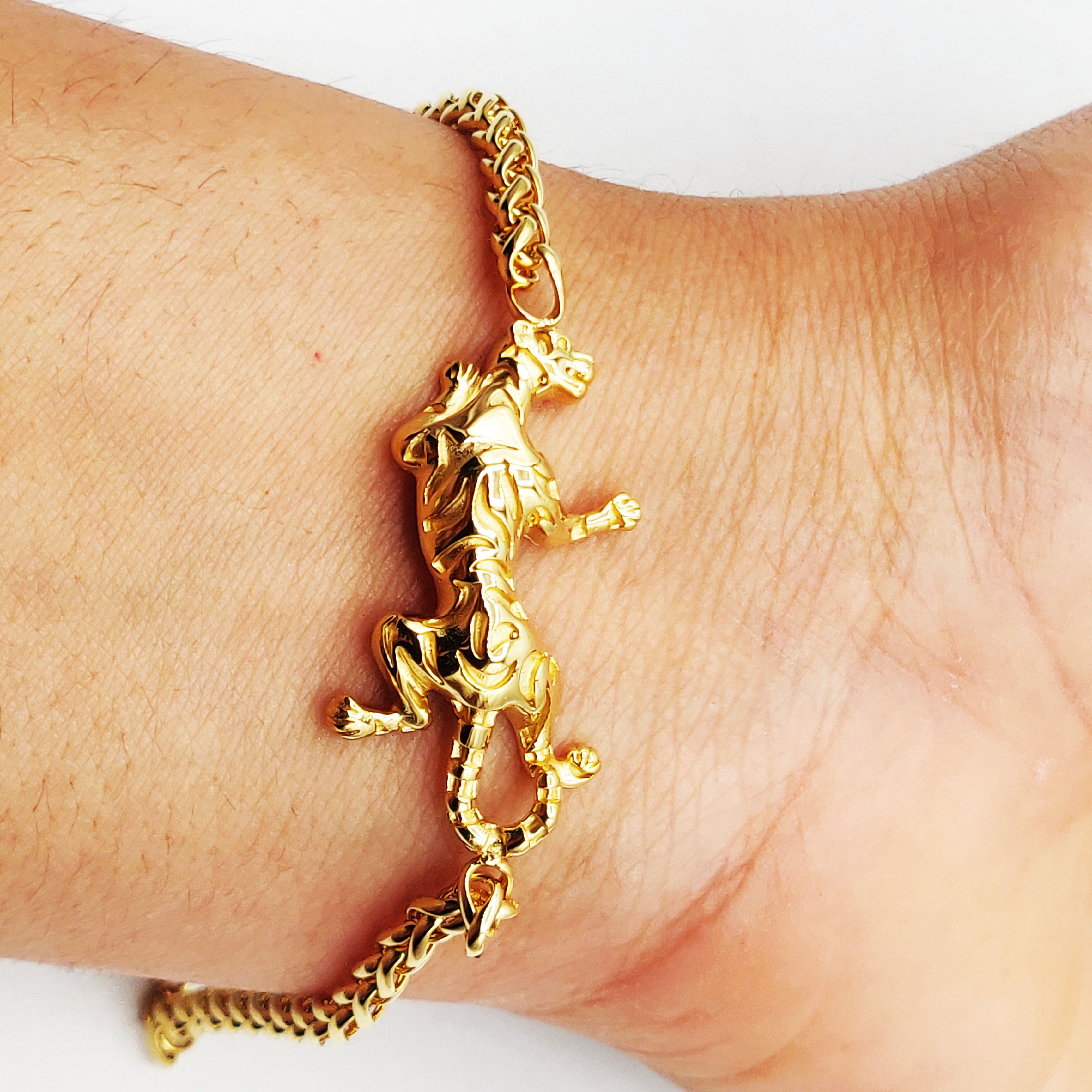 Bracelet Torsade Jaguar de Dessus Luxe