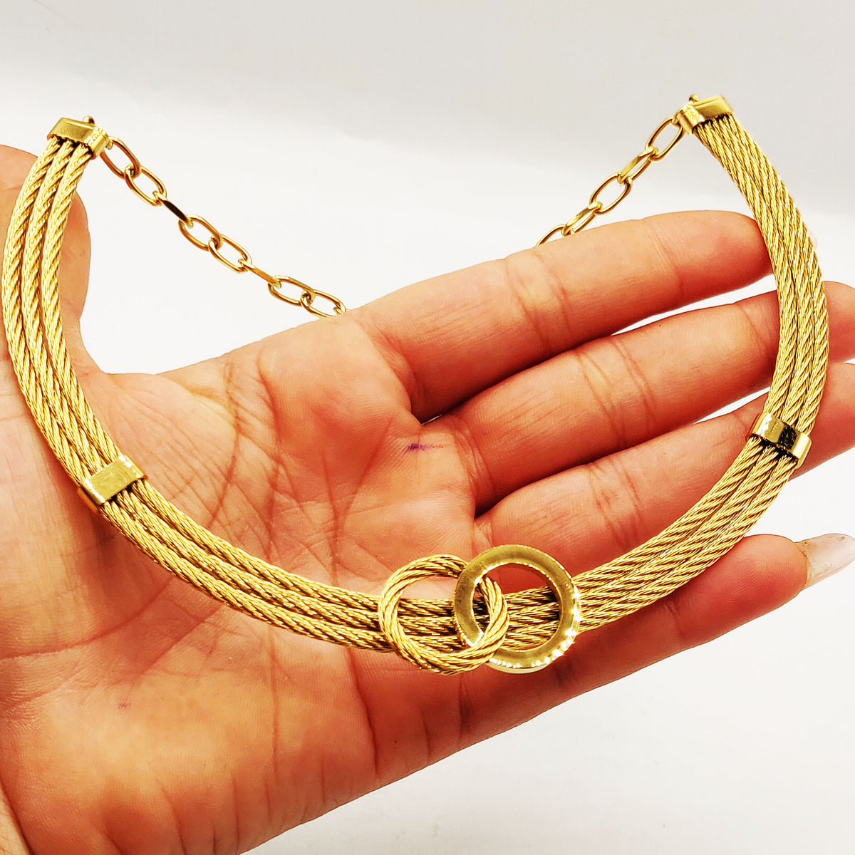 Collier Rigide ƆC Luxe