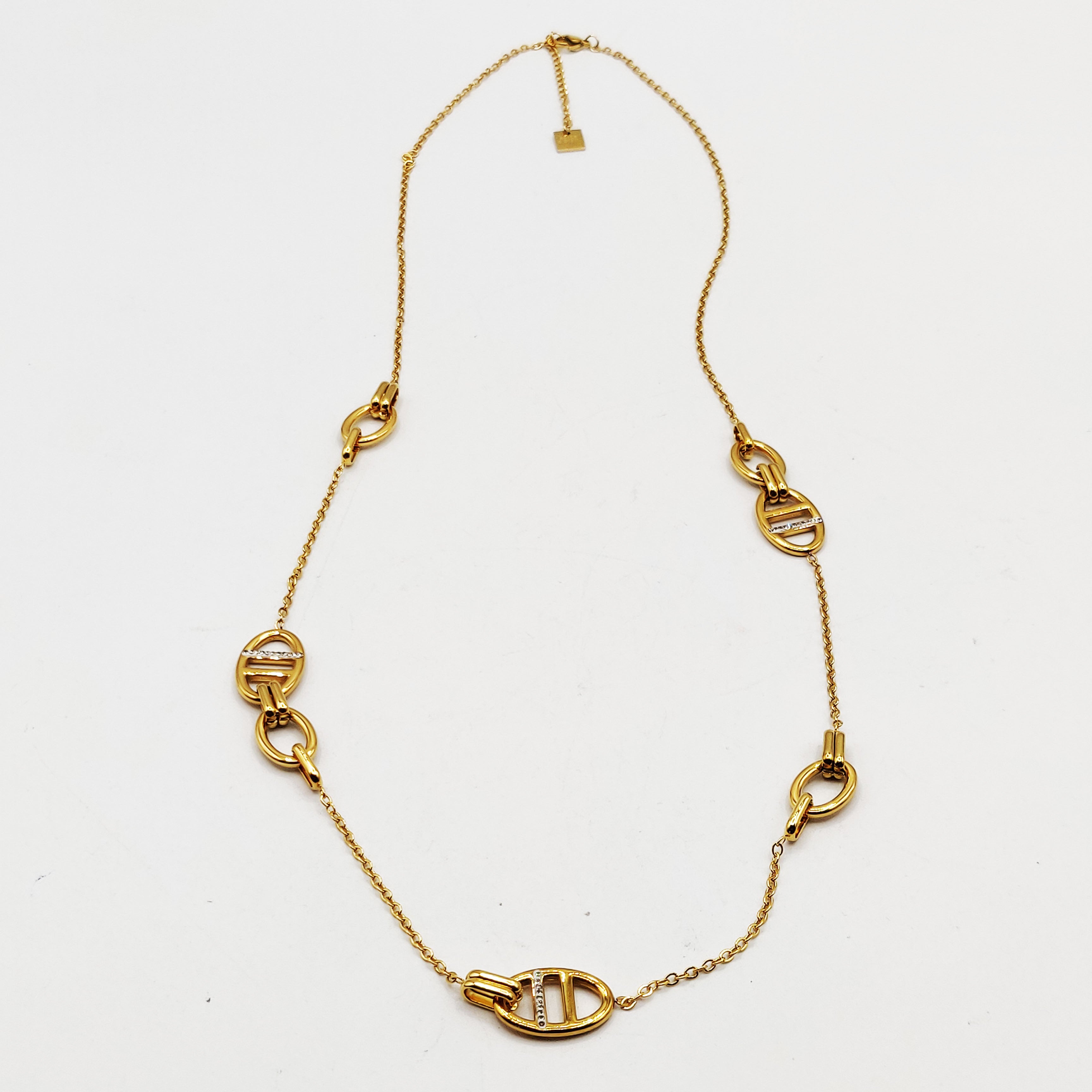 Collier / Sautoir Multi H Luxe Cristaux