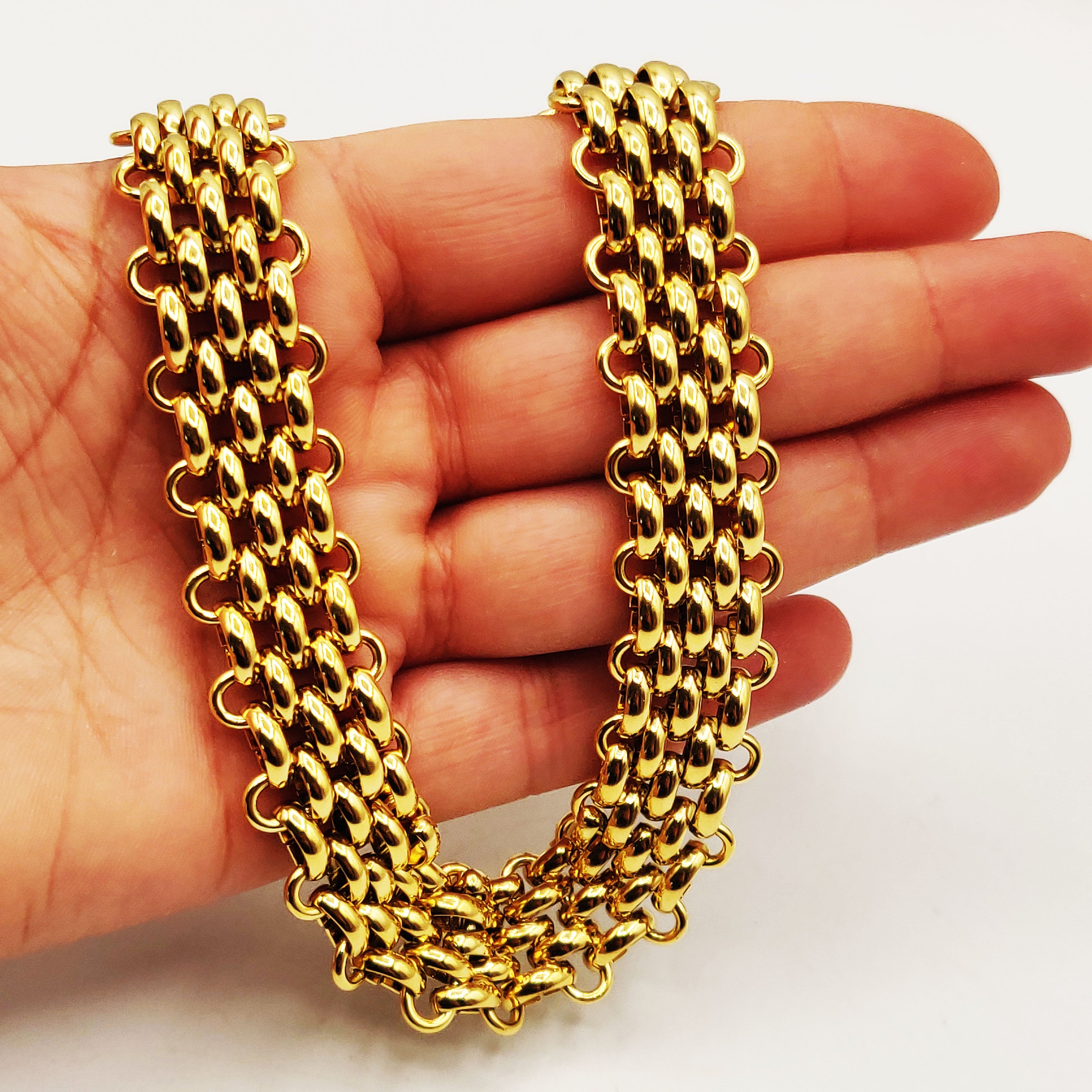 Collier Maillons Large Luxe