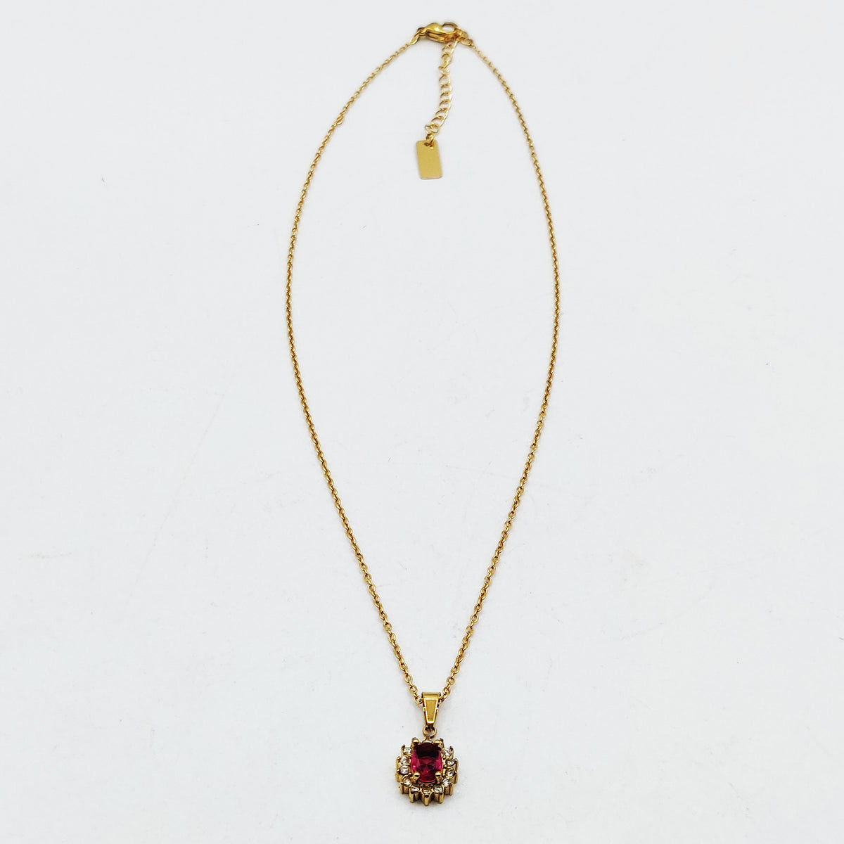 Collier Soleil Rose Tour Cristaux