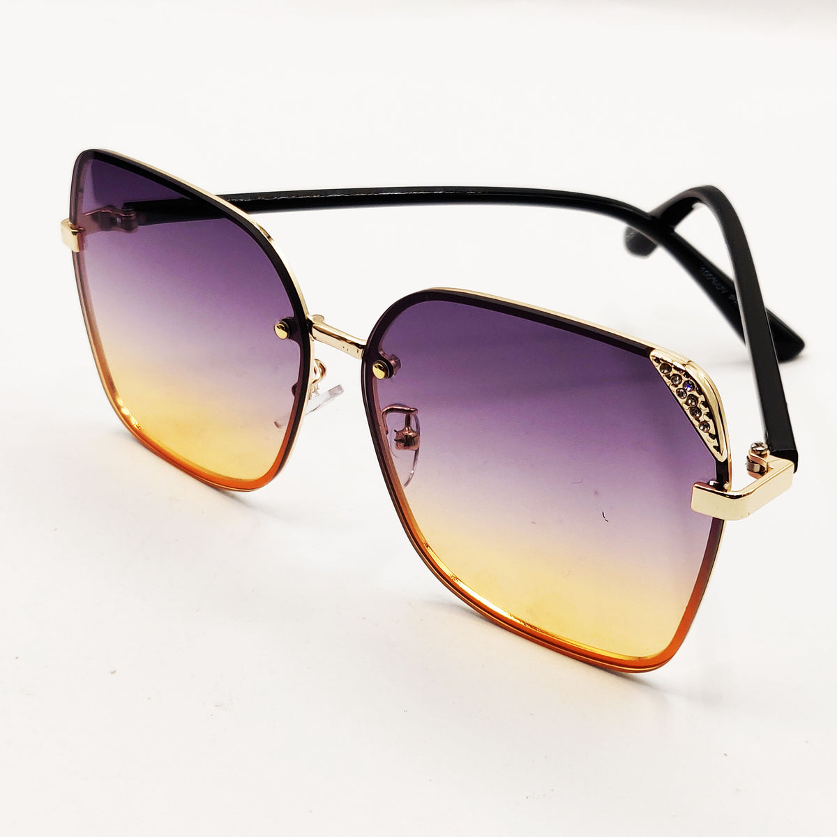 Lunettes de Soleil CV2519 Grises et Moutarde