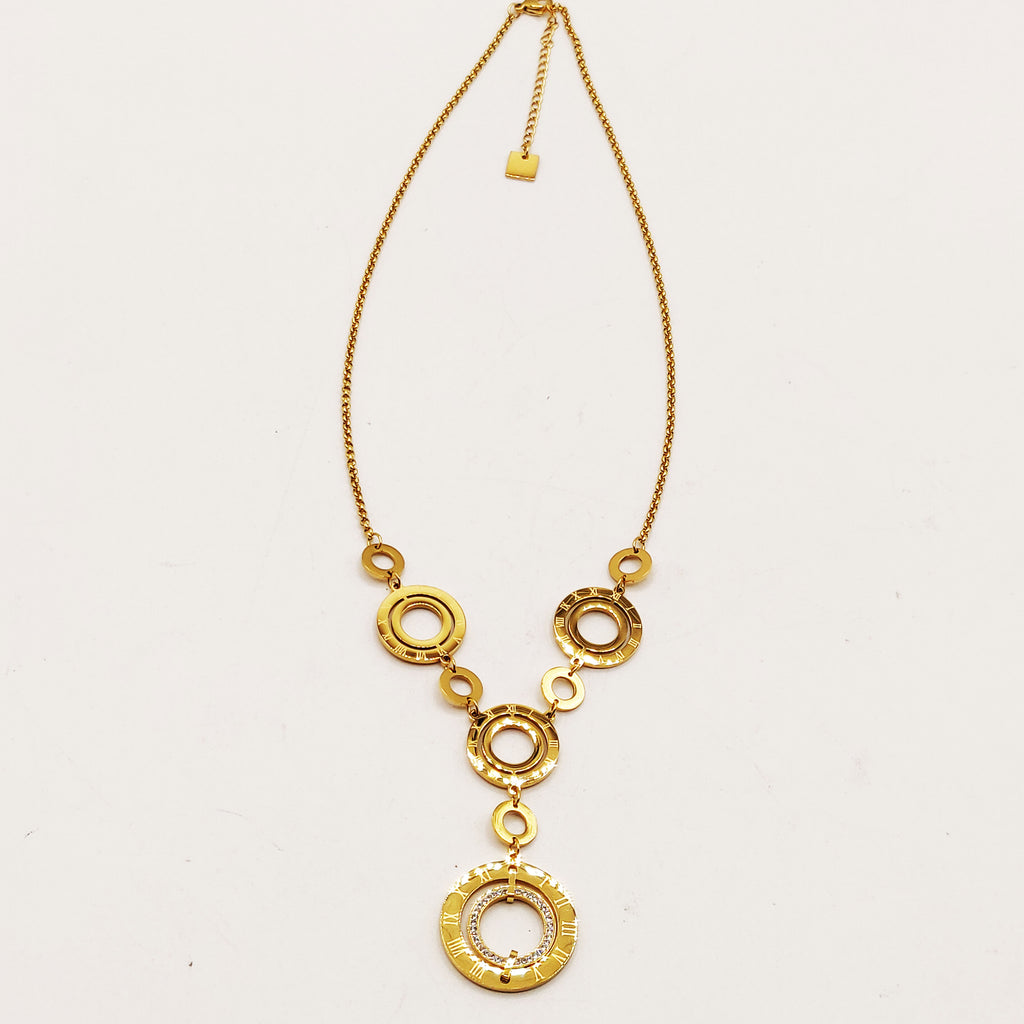Collier Maillons Grands Pendentifs Rafinity Luxe
