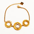 Bracelet Maillons Grands Pendentifs Rafinity Luxe