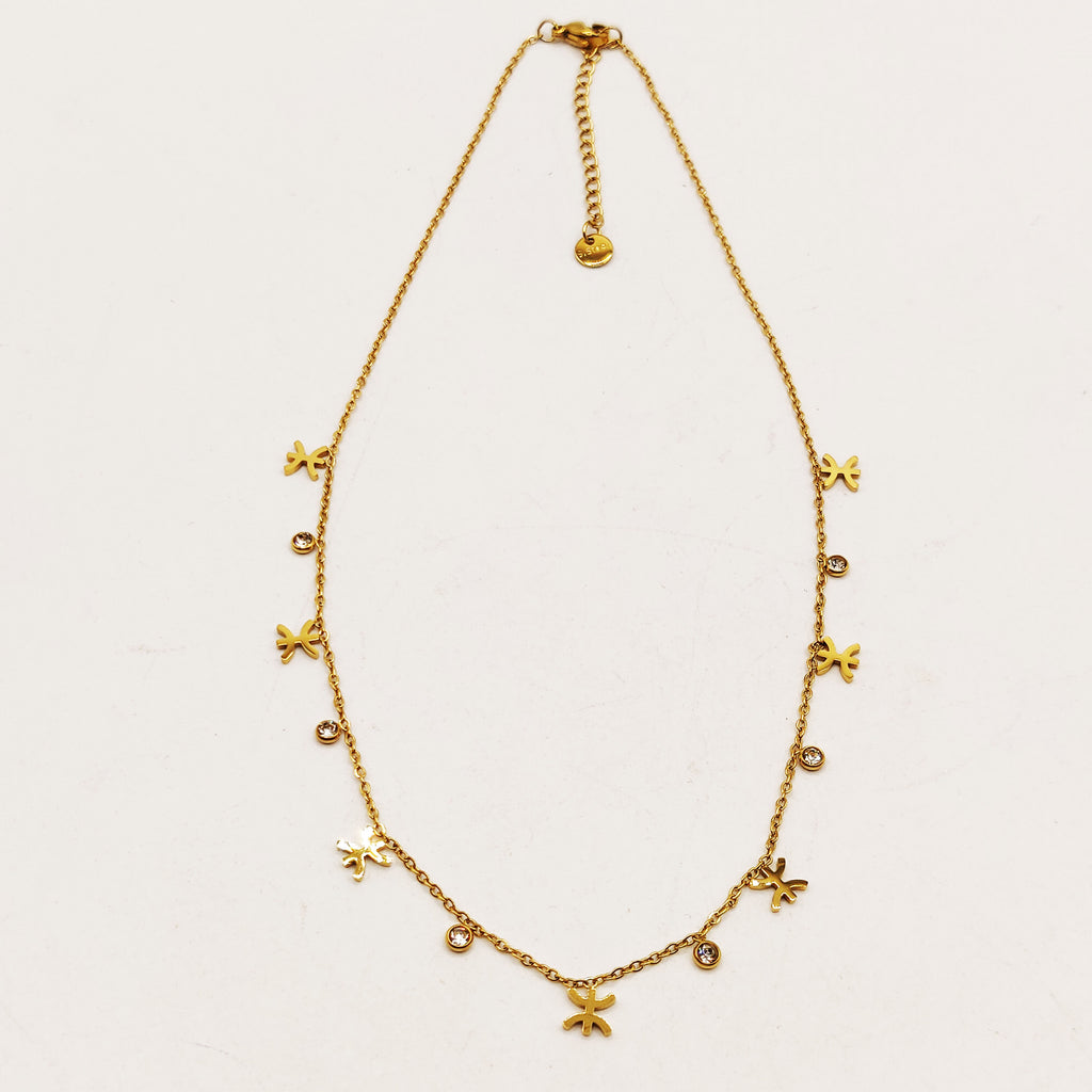 Collier Multi Amazigh et Cristaux
