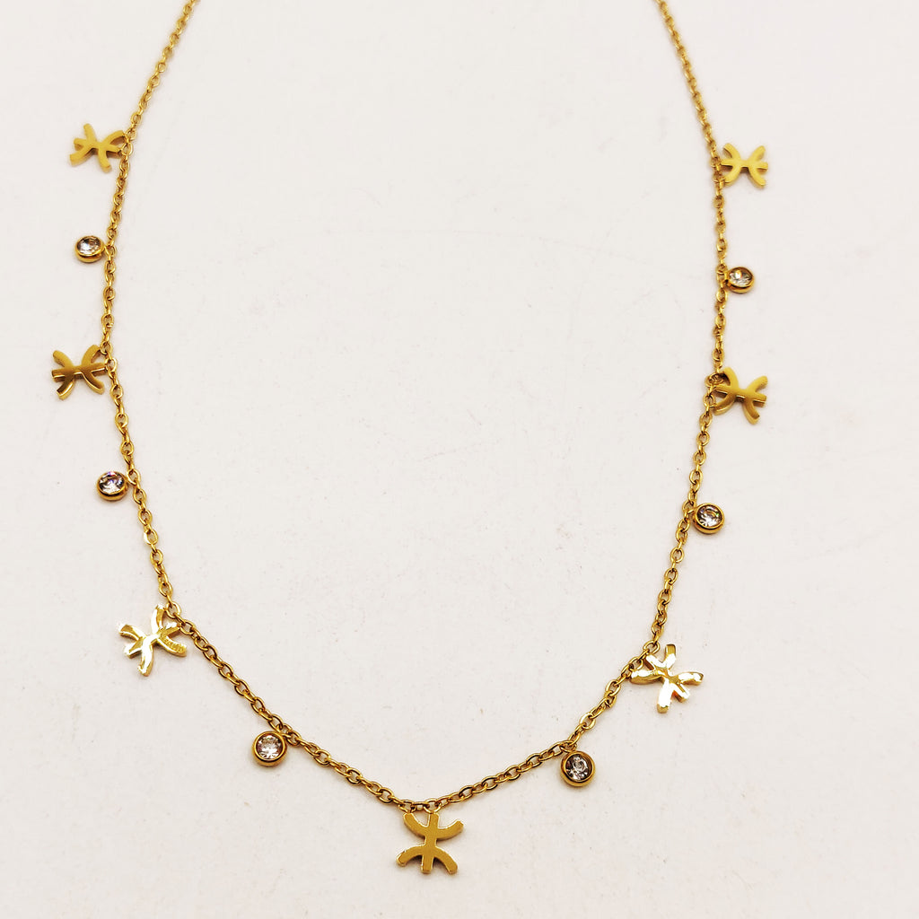 Collier Multi Amazigh et Cristaux