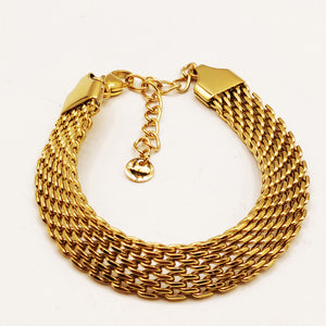 Bracelet Maille Large Luxe