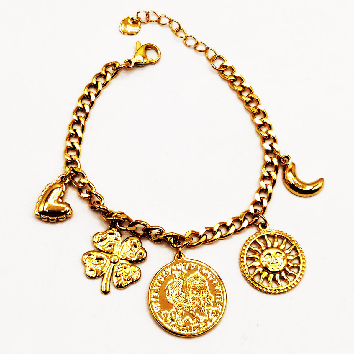 Bracelet Tresse Bibelots Louise Coq Luxe