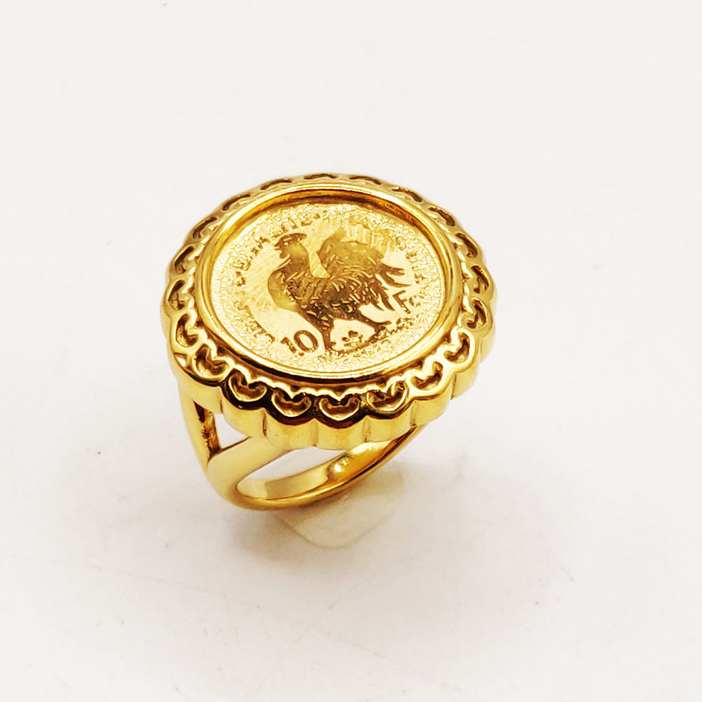 Bague Louise Coq Tour Coeurs Luxe