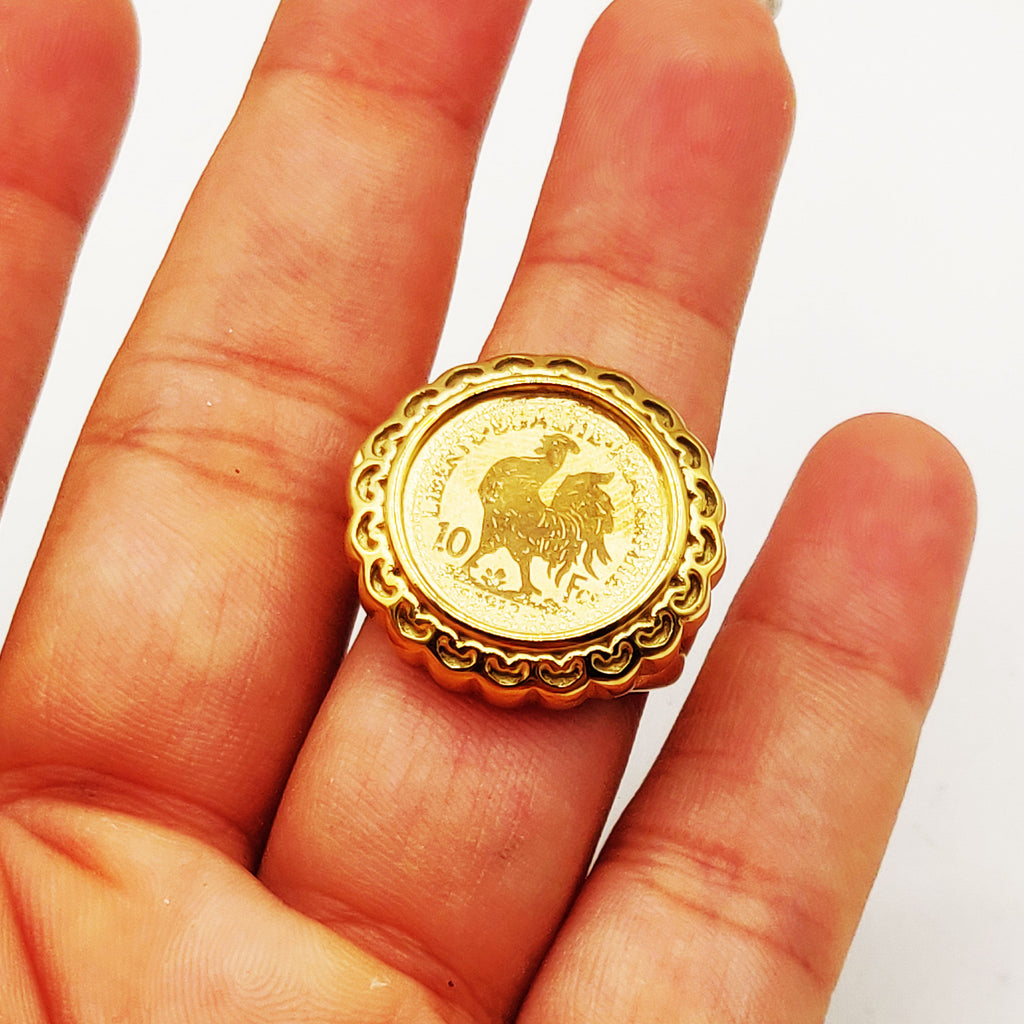 Bague Louise Coq Tour Coeurs Luxe