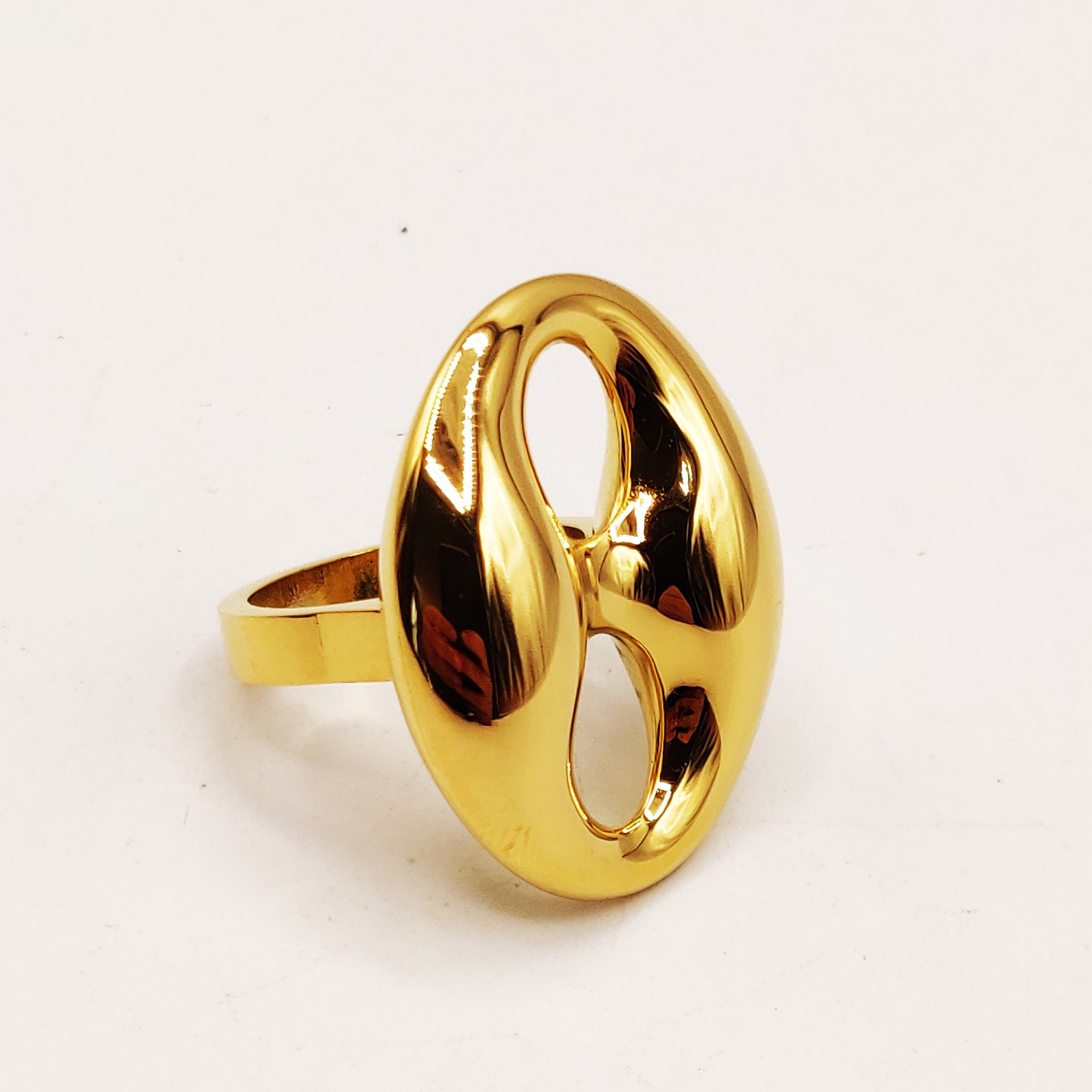 Bague Grande Graine de Café H Luxe