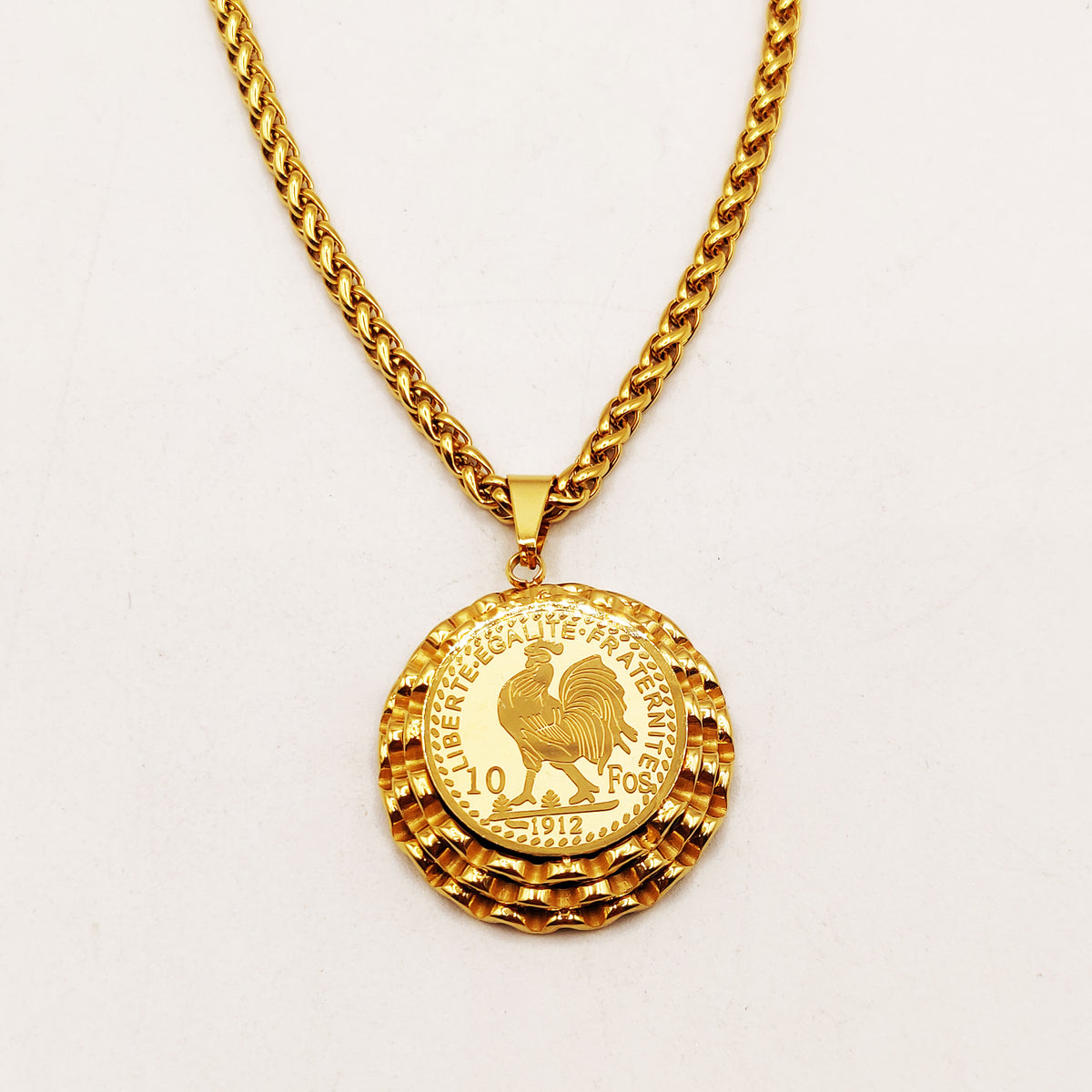 Collier Motif Oriental Louise Coq Luxe