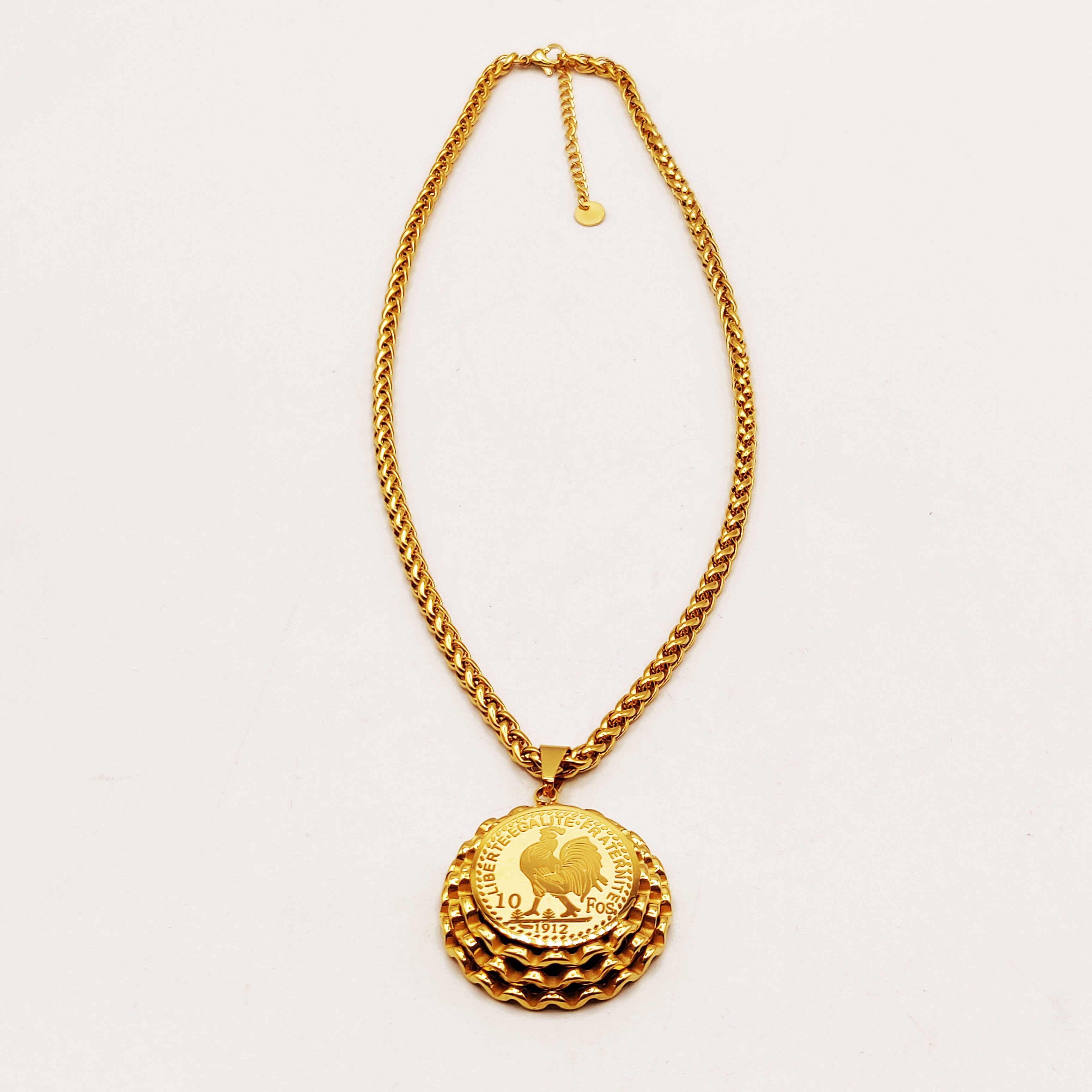 Collier Motif Oriental Louise Coq Luxe