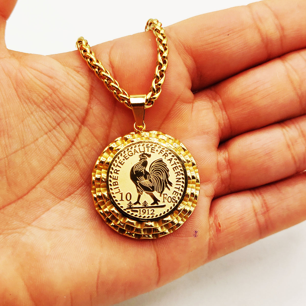 Collier Motif Oriental Louise Coq Luxe