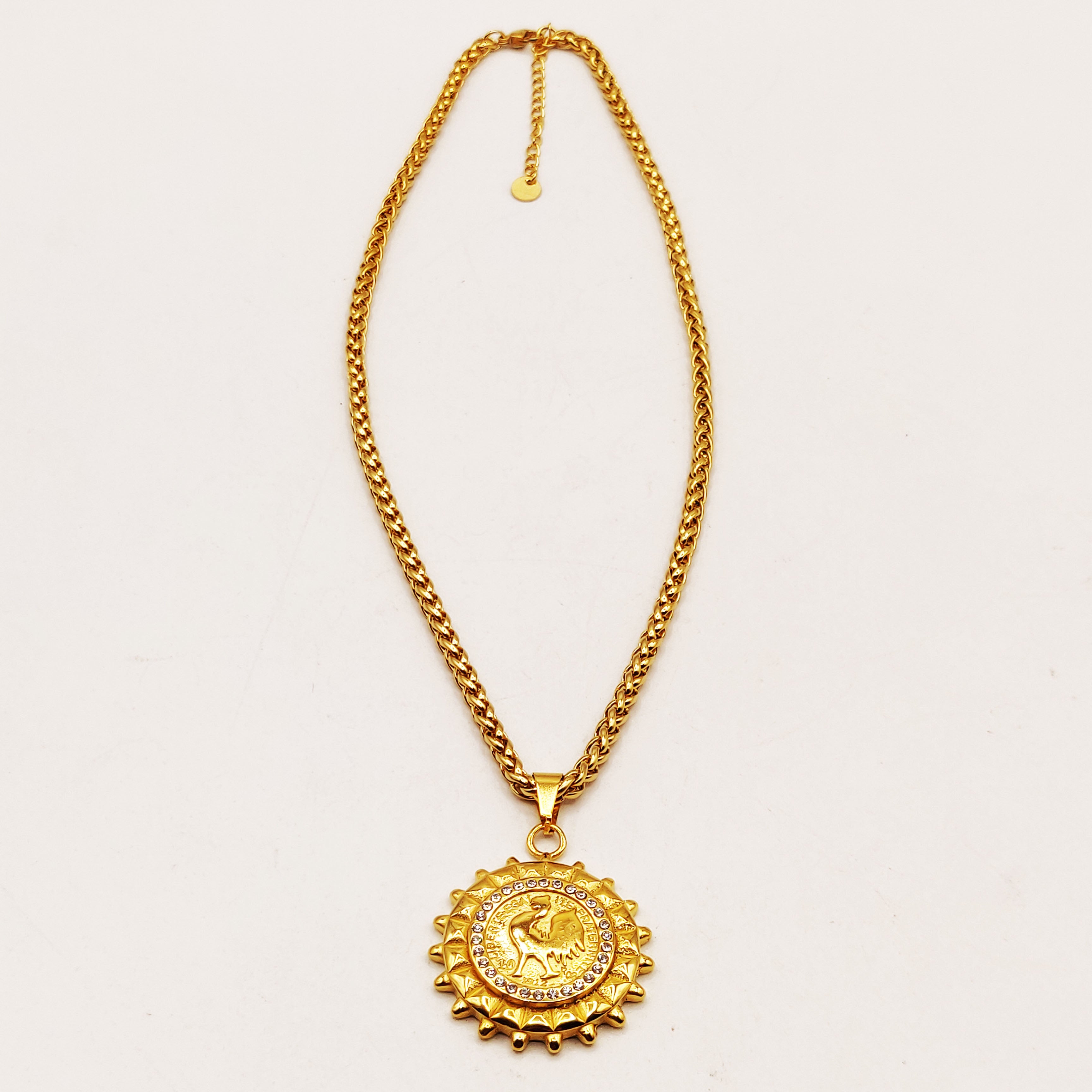 Collier Torsade Louise Coq Multi Pics Luxe