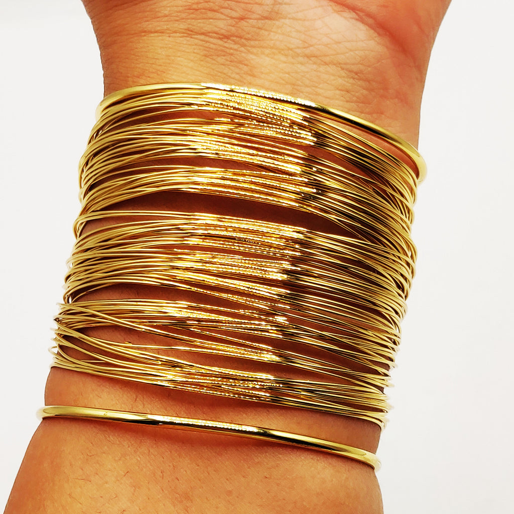 Bracelet Manchette Multirang Luxe