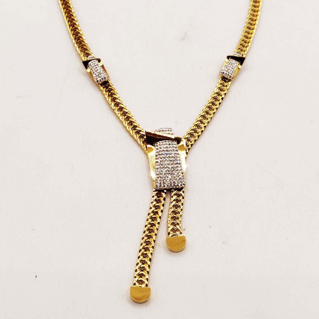 Collier Tresse Ceinture Luxe
