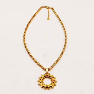 Collier Torsade Cercle Pics Luxe