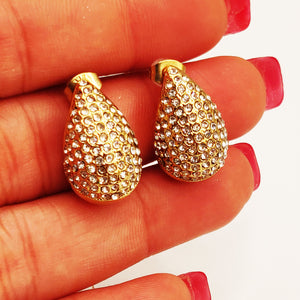 Boucles d'oreilles Gouttes Full Cristaux