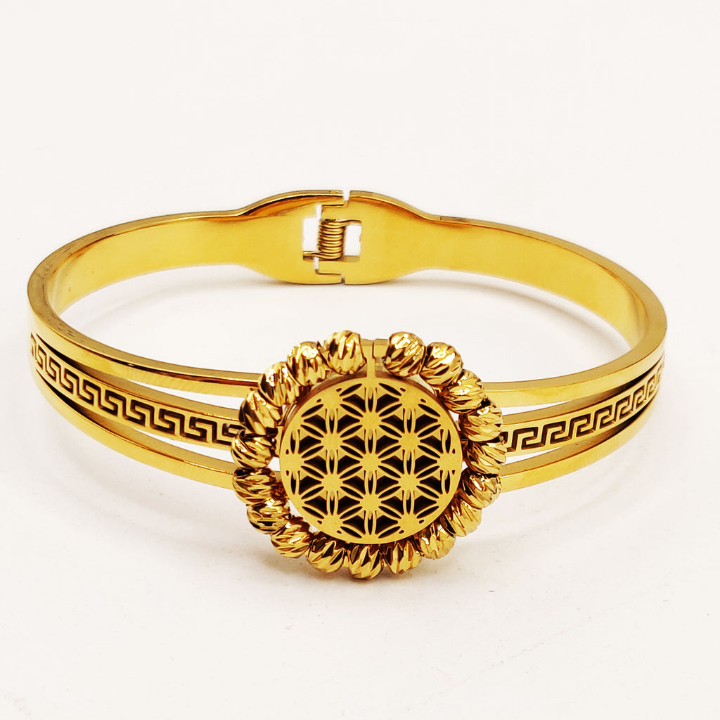 Bracelet Rigide Boules V Luxe