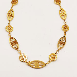 Collier Multi Cercles et Ovales Luxe