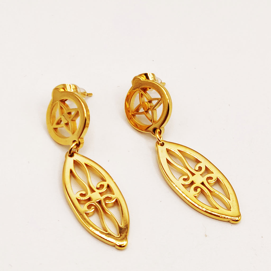 Boucles d'oreilles Multi Cercles et Ovales Luxe