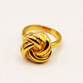 Bague Torsade Boule de Noeuds Luxe
