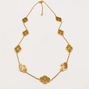 Collier Trèfles Orientaux Luxe