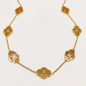 Collier Trèfles Orientaux Luxe