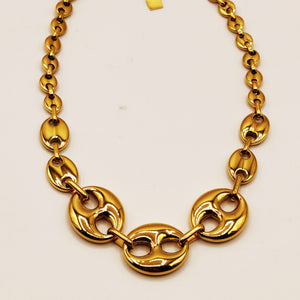 Collier Grandes Graines de Café Luxe