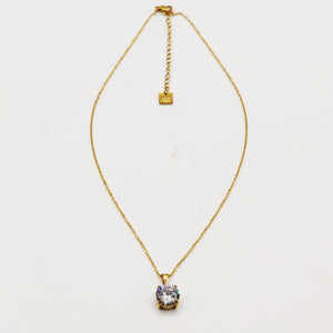 Collier Simple Gros Cristal Rond