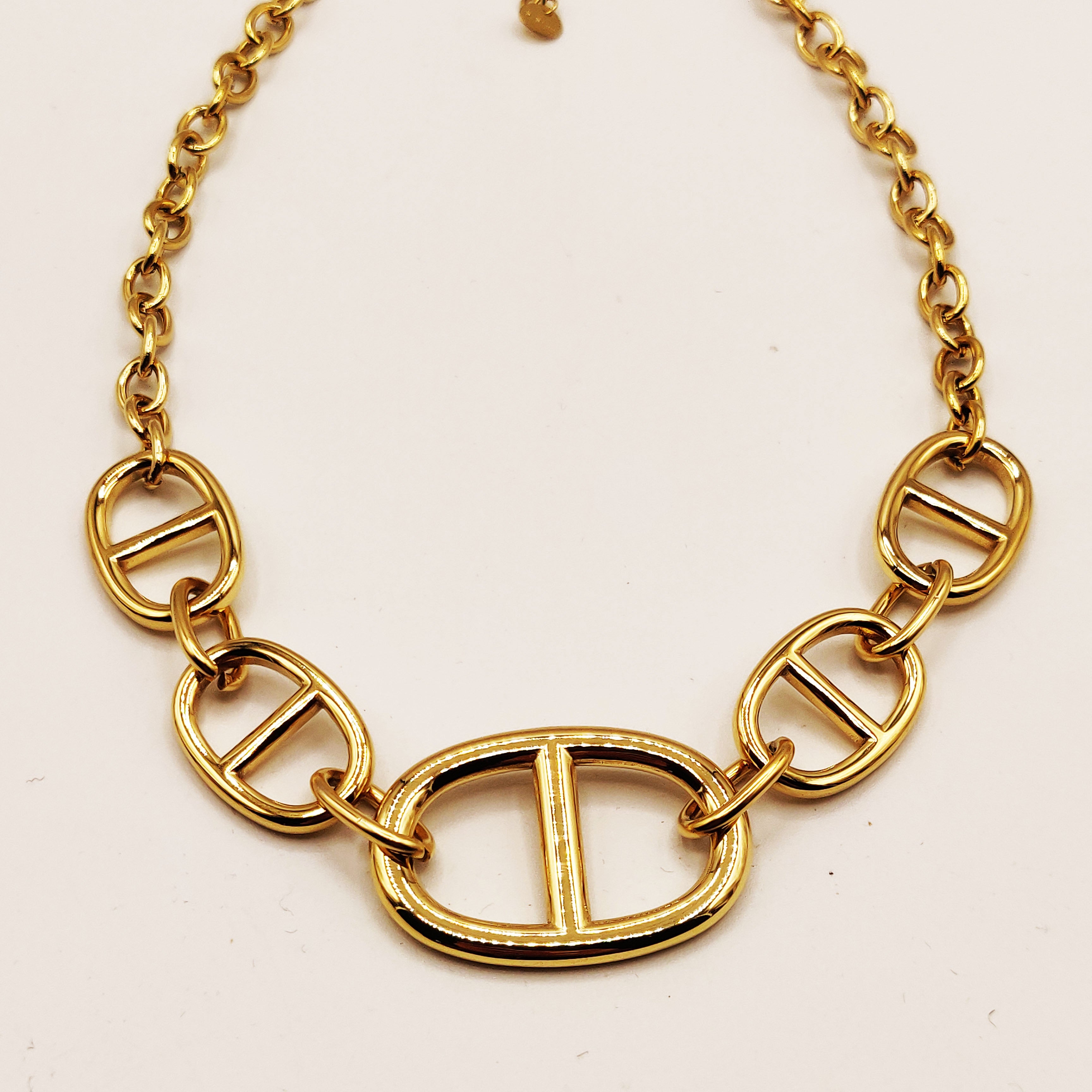 Collier Chaîne Multi Grands Pendentifs H Luxe