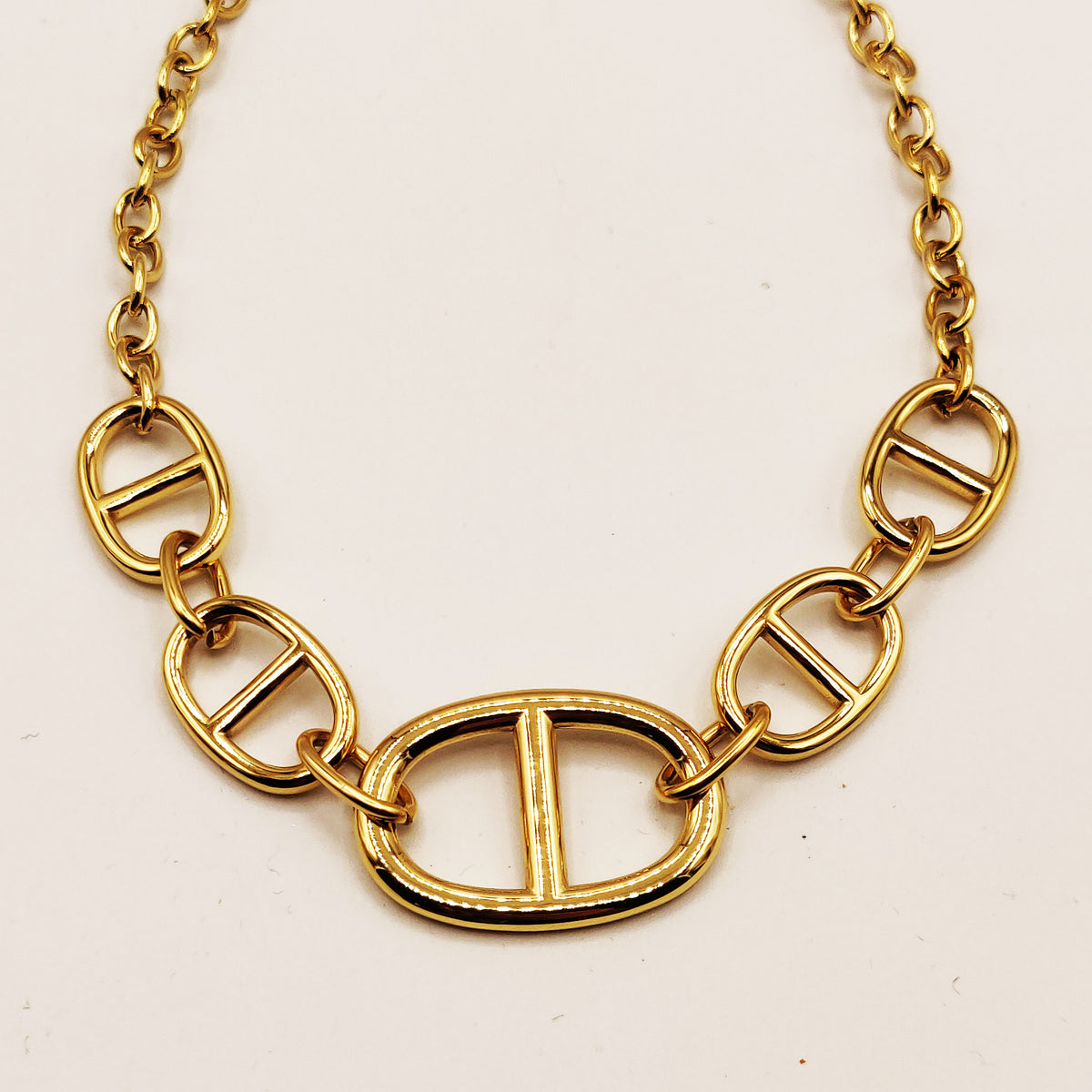 Collier Chaîne Multi Grands Pendentifs H Luxe