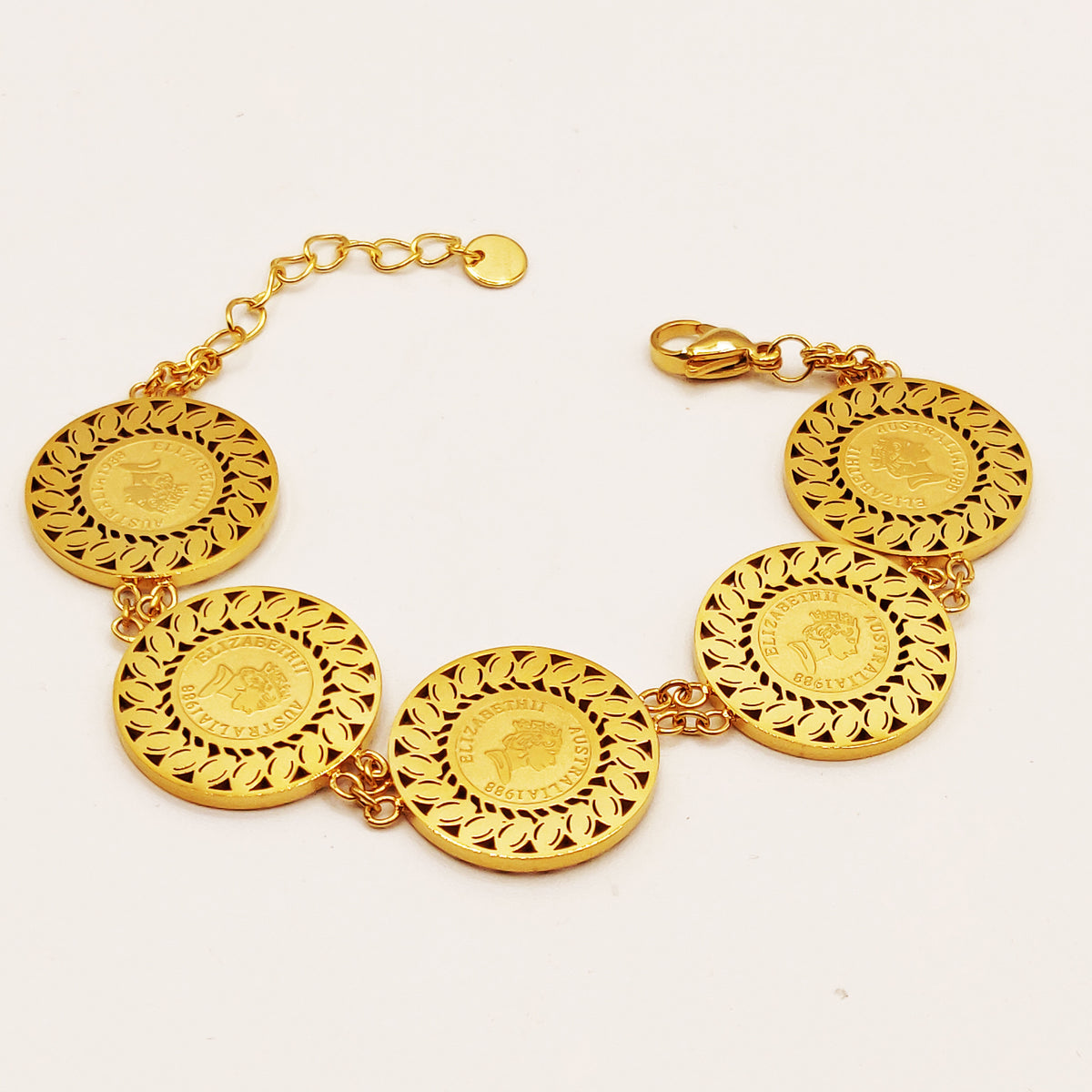 Bracelet Torsade Louise Tour Feuilles Luxe